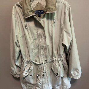Women's London Fog, Limited Edition, jacket with hood, beige